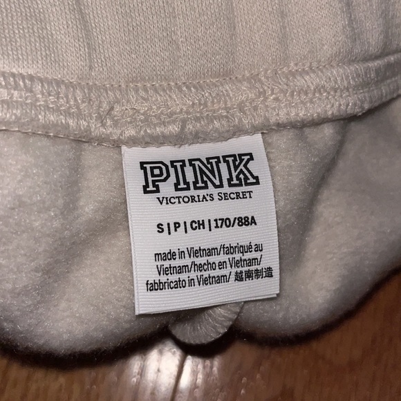PINK beige sweatpants. Just a comfy pair of sweatpants! - Picture 3 of 3